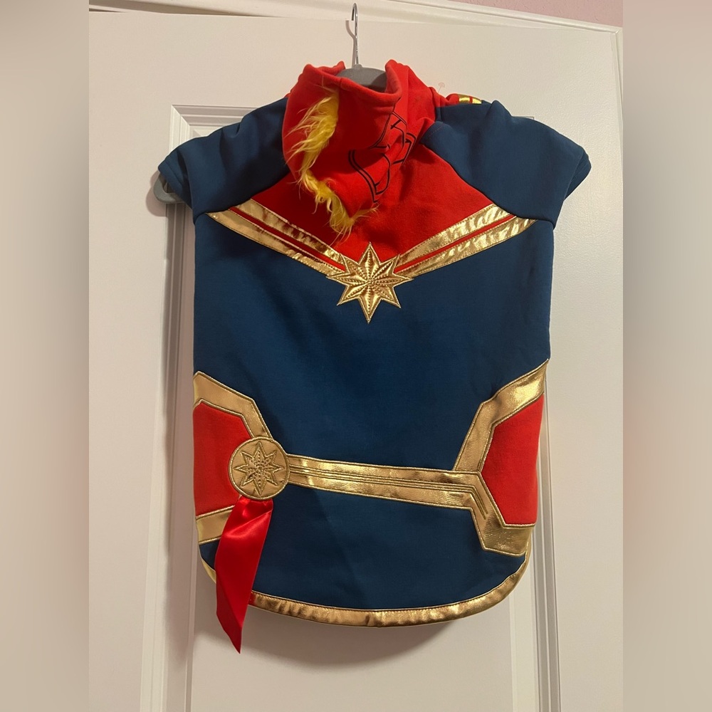 Marvel captain America halloween dog costume